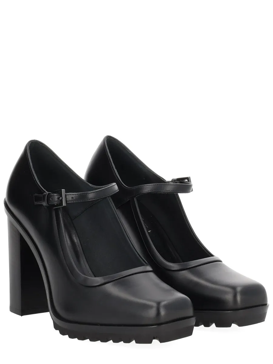 Leather Mary Jane sold by Wanan Luxury product image thumbnail 2