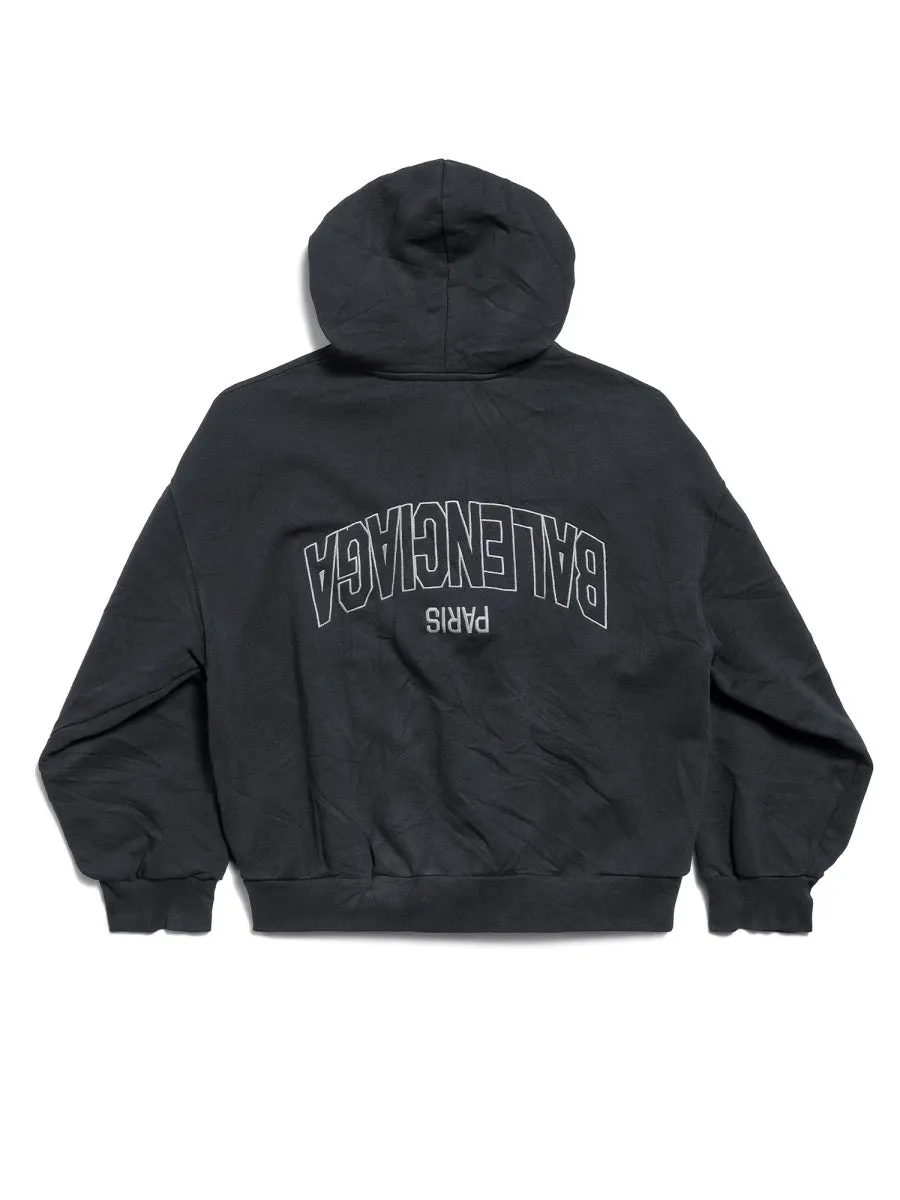 "Flipped" Zippered Sweatshirt sold by Wanan Luxury product image thumbnail 4