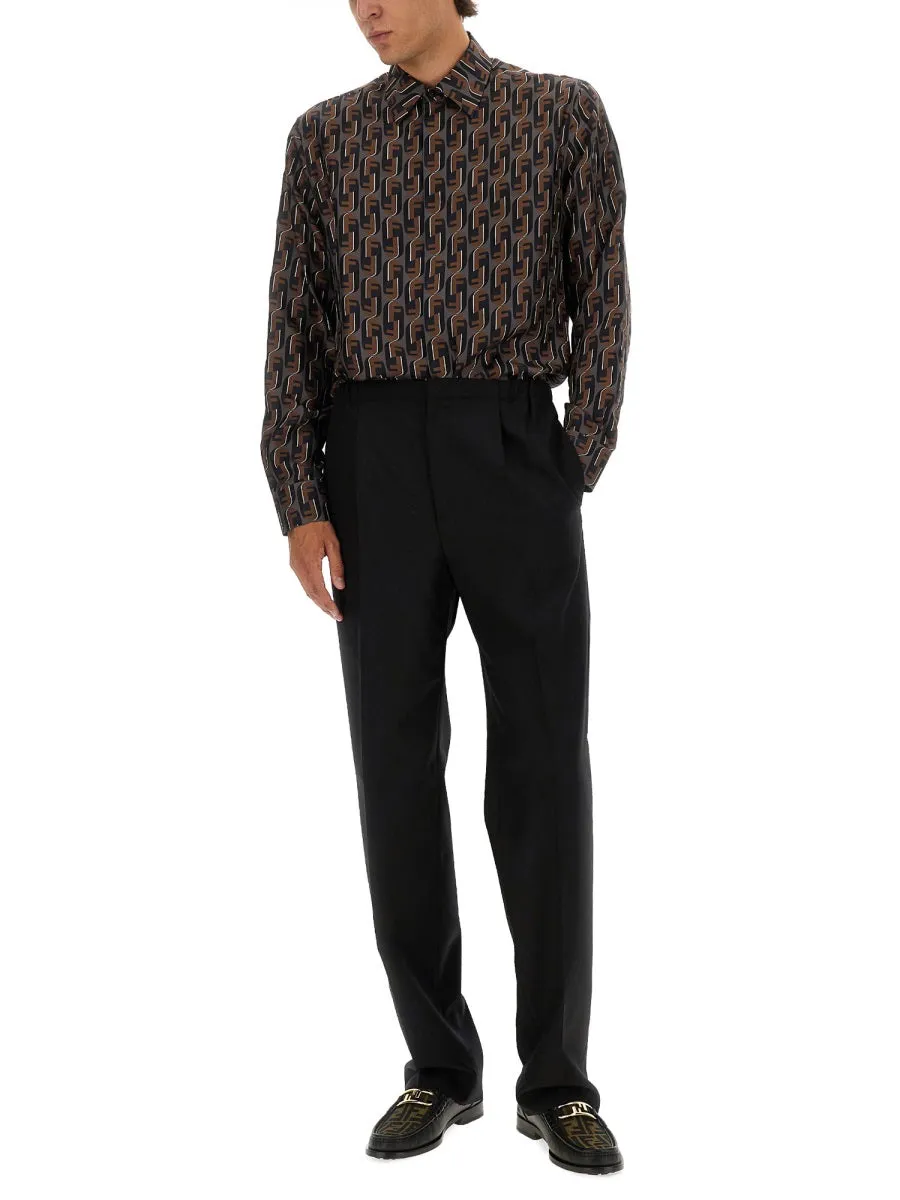Printed Silk Shirt sold by Wanan Luxury product image thumbnail 2