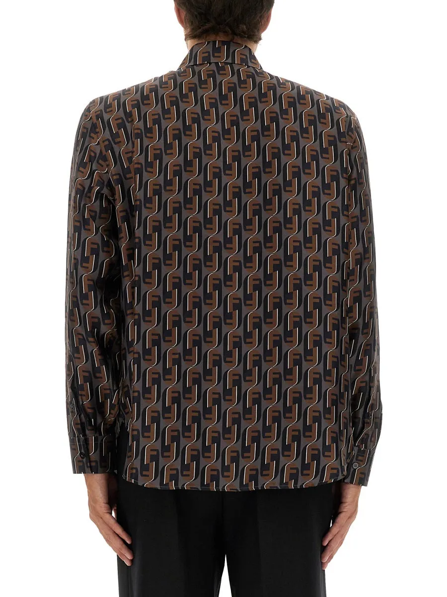 Printed Silk Shirt sold by Wanan Luxury product image thumbnail 3