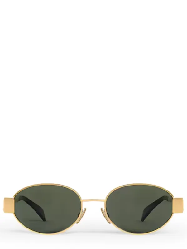 "Triomphe Metal 01" Sunglasses made by Celine