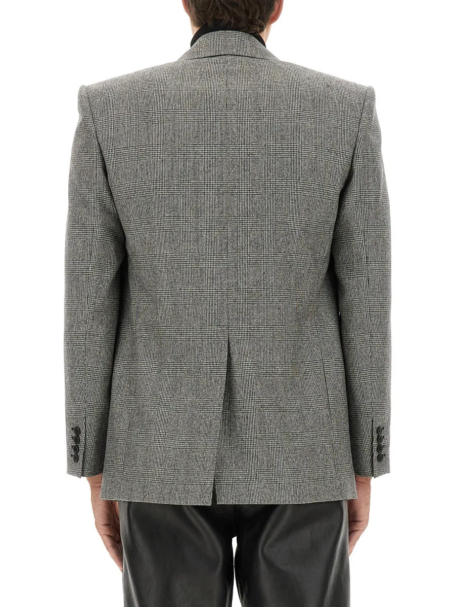 Single-Breasted Wool Flannel Jacket sold by Wanan Luxury product image thumbnail 3