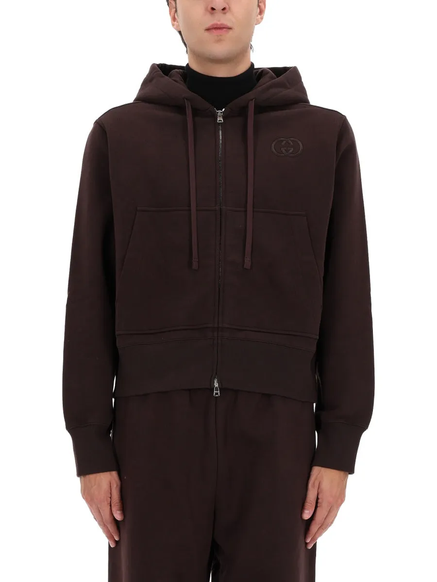 Sweatshirt With Logo Embroidery sold by Wanan Luxury