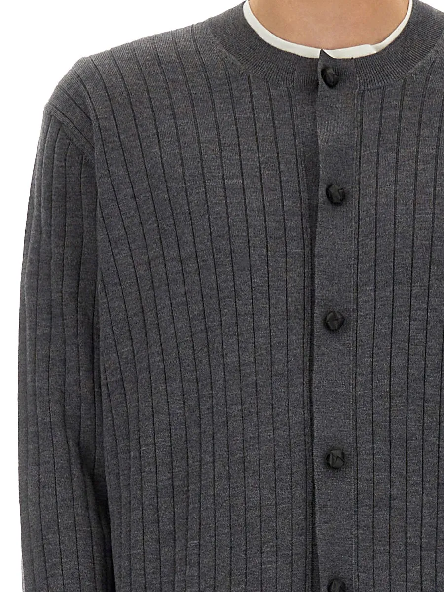 Ribbed Wool Cardigan sold by Wanan Luxury product image thumbnail 4