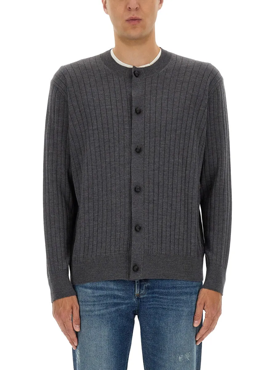Ribbed Wool Cardigan sold by Wanan Luxury