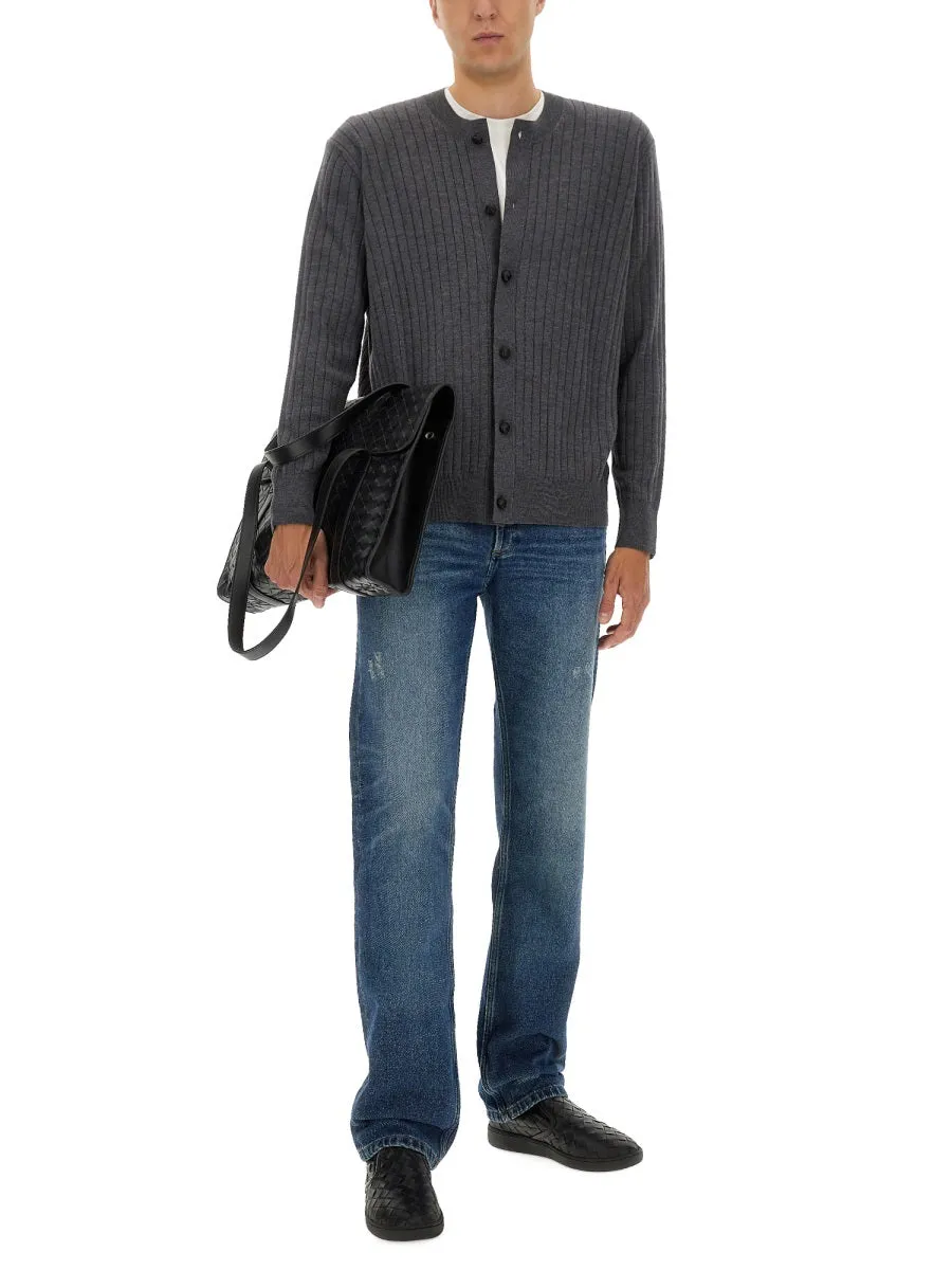 Ribbed Wool Cardigan sold by Wanan Luxury product image thumbnail 2