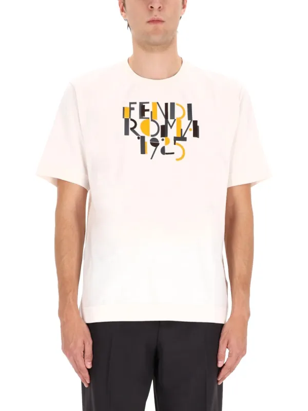T-Shirt With Print made by Fendi