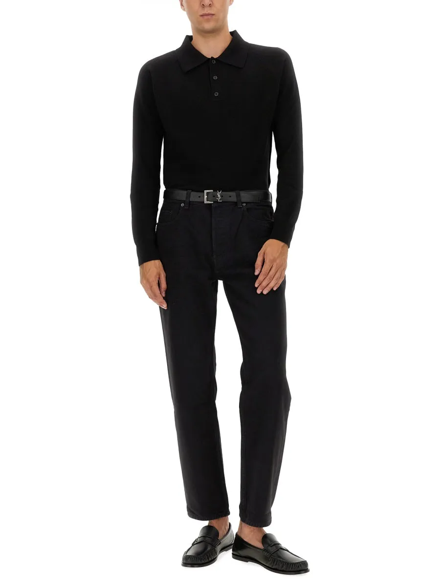 Wool Polo. sold by Wanan Luxury product image thumbnail 2