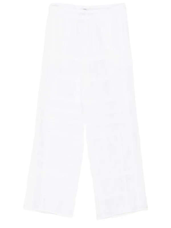 Cotton And Silk Pants made by Toteme