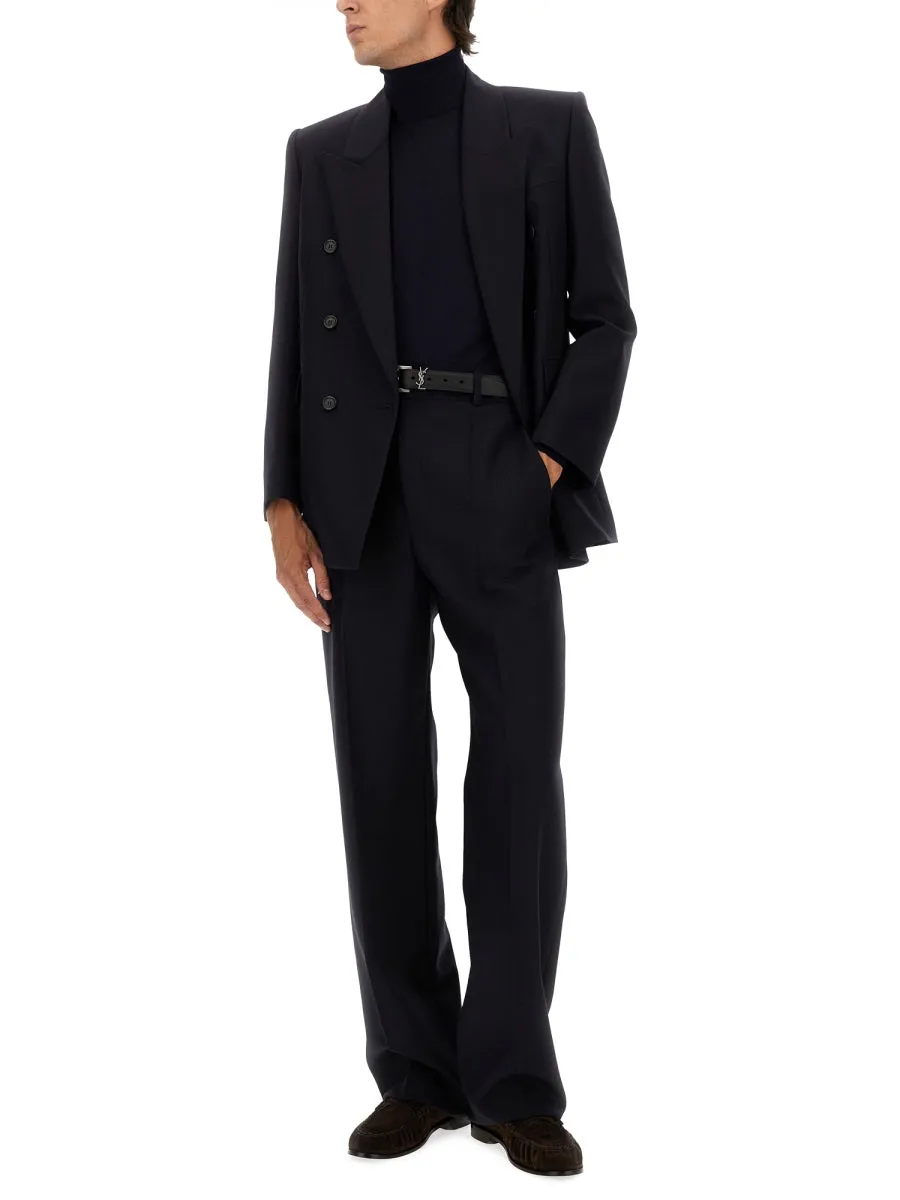 Double-Breasted Wool Jacket sold by Wanan Luxury product image thumbnail 2