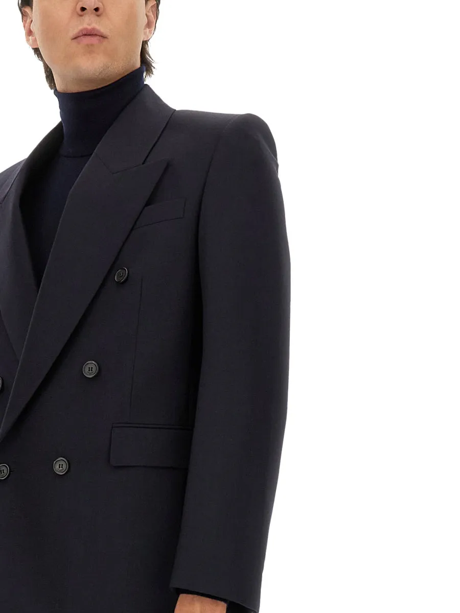 Double-Breasted Wool Jacket sold by Wanan Luxury product image thumbnail 4