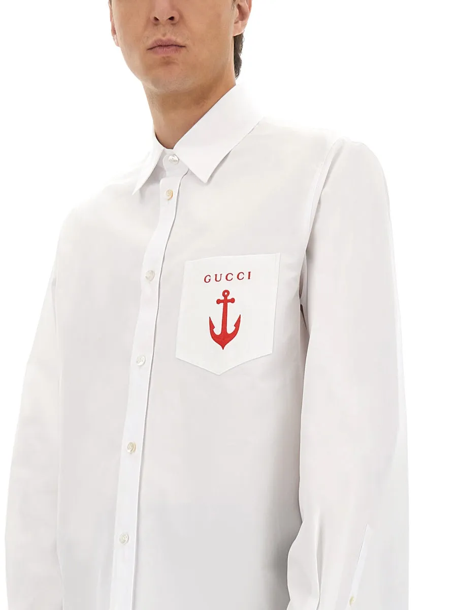 Shirt With Embroidery sold by Wanan Luxury product image thumbnail 4