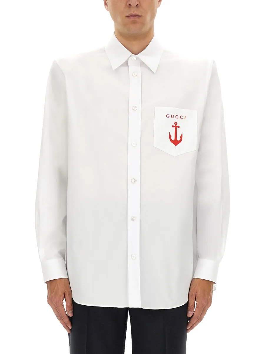 Shirt With Embroidery sold by Wanan Luxury