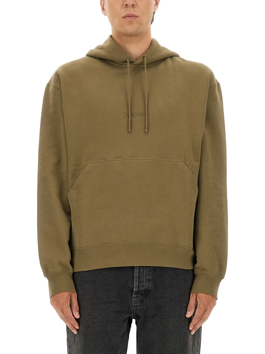 Hooded Sweatshirt With Logo sold by Wanan Luxury