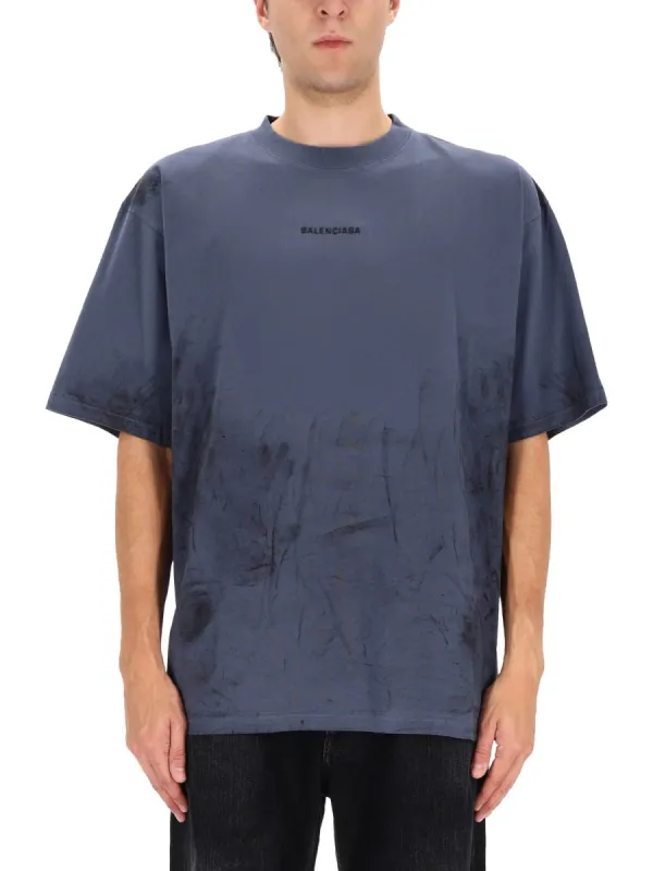 T-Shirt With Logo made by Balenciaga
