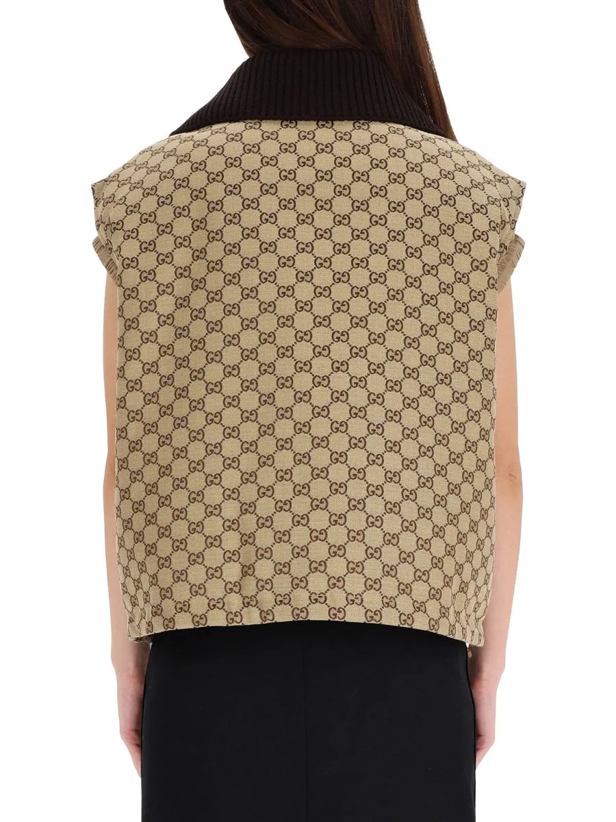 Vest With Leather Label sold by Wanan Luxury product image thumbnail 3