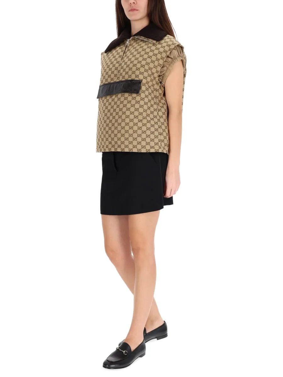Vest With Leather Label sold by Wanan Luxury product image thumbnail 2