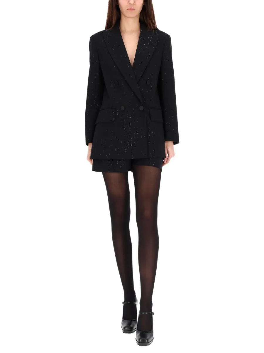 Double-Breasted Jacket With Rhinestone Details sold by Wanan Luxury product image thumbnail 2