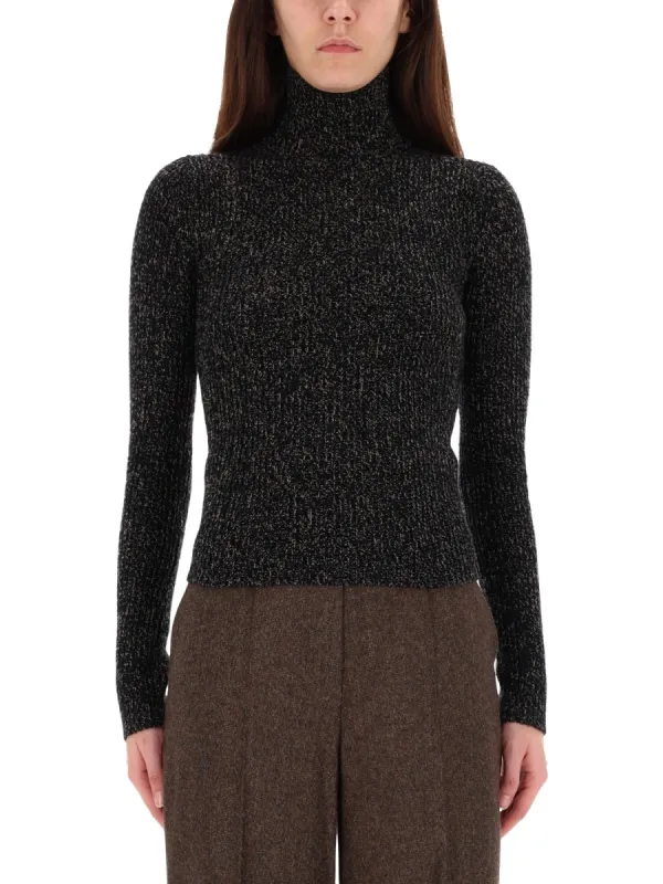 Wool And Cashmere Mouliné Turtleneck made by MaxMara