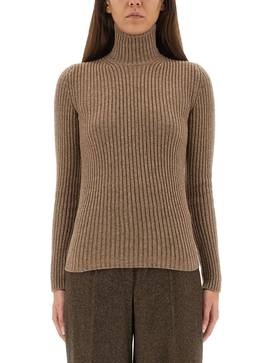 Ribbed Turtleneck Sweater sold by Wanan Luxury