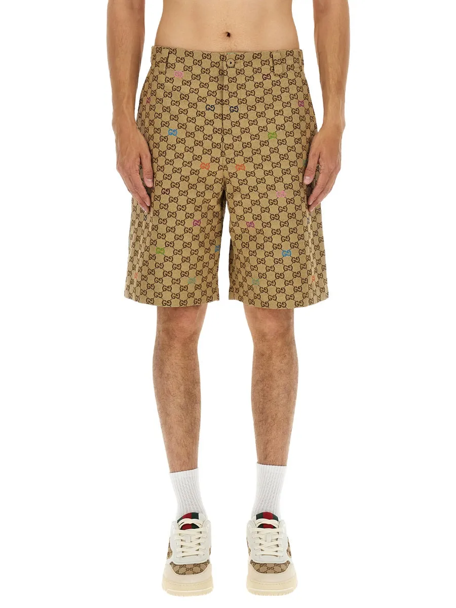 Fabric Shorts Gg sold by Wanan Luxury