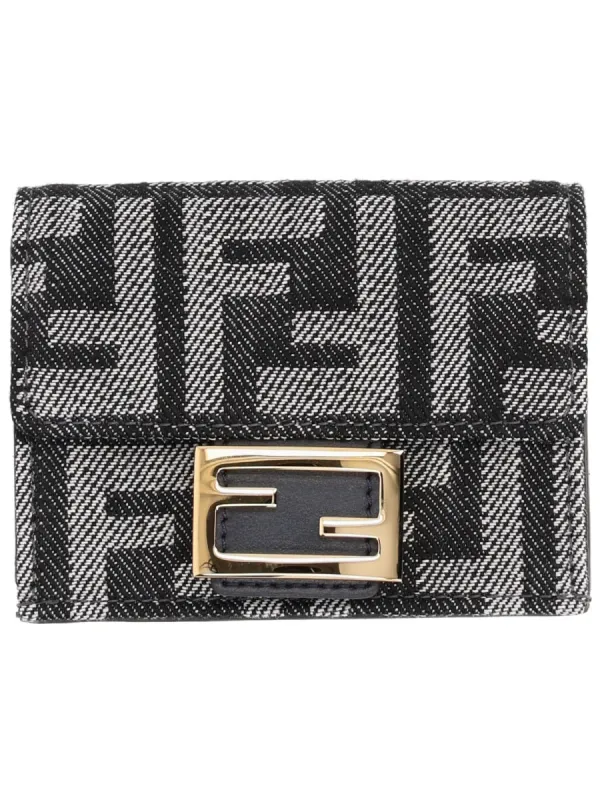 "Trifold Baguette" Wallet made by Fendi