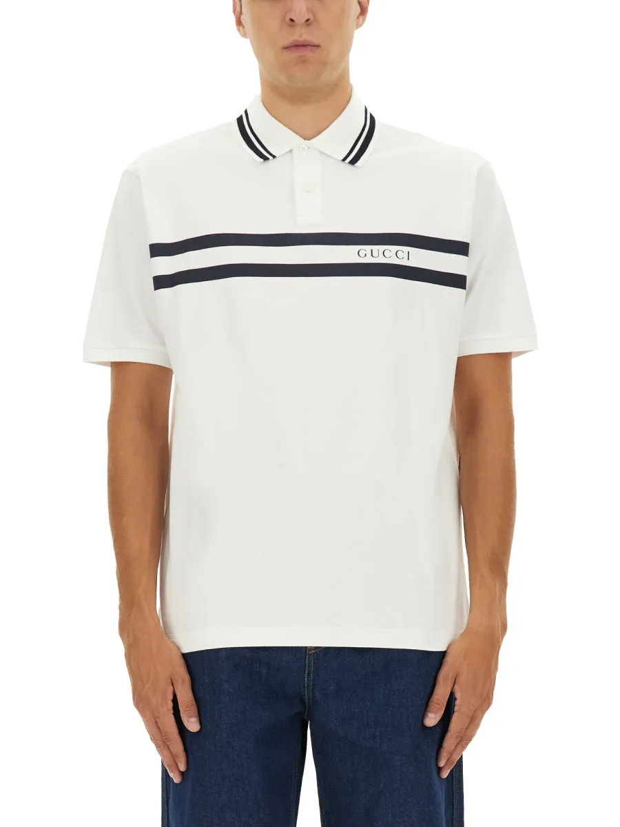 Cotton Pique Polo Shirt sold by Wanan Luxury