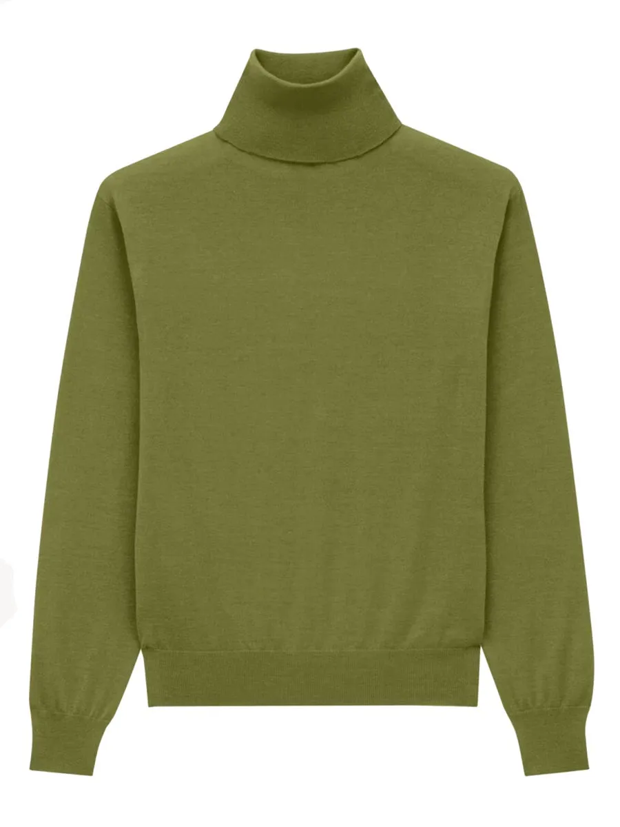 Cashmere, Wool And Silk Turtleneck Pullover sold by Wanan Luxury
