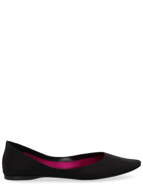 Crepe Satin Ballerina "Lou" made by Yves Saint Laurent
