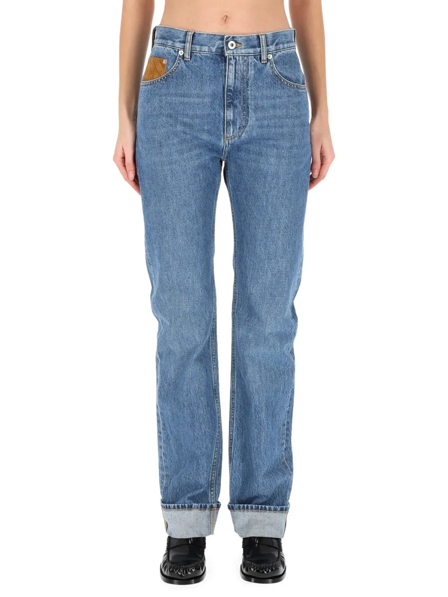 "Indigo Vintage" Straight Jeans sold by Wanan Luxury