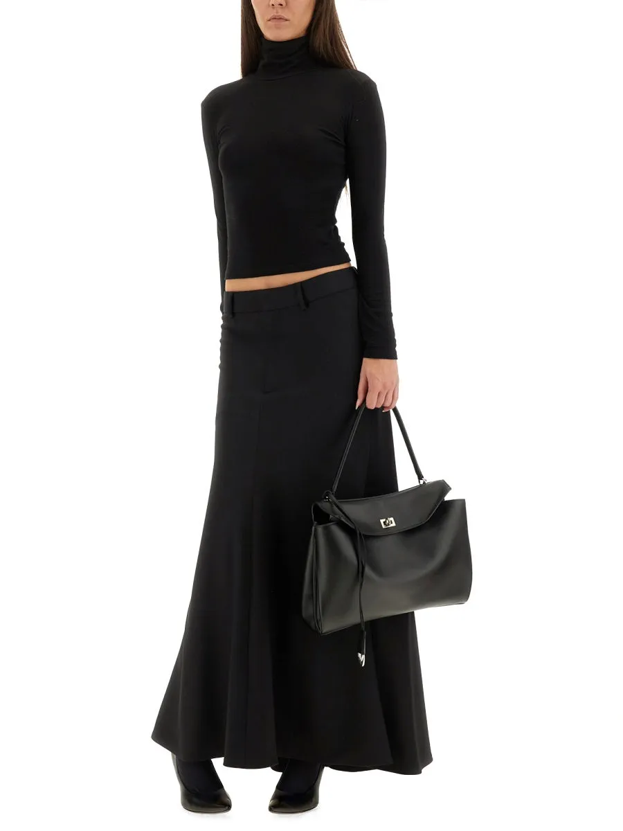 "Godet" Maxi Skirt sold by Wanan Luxury product image thumbnail 2