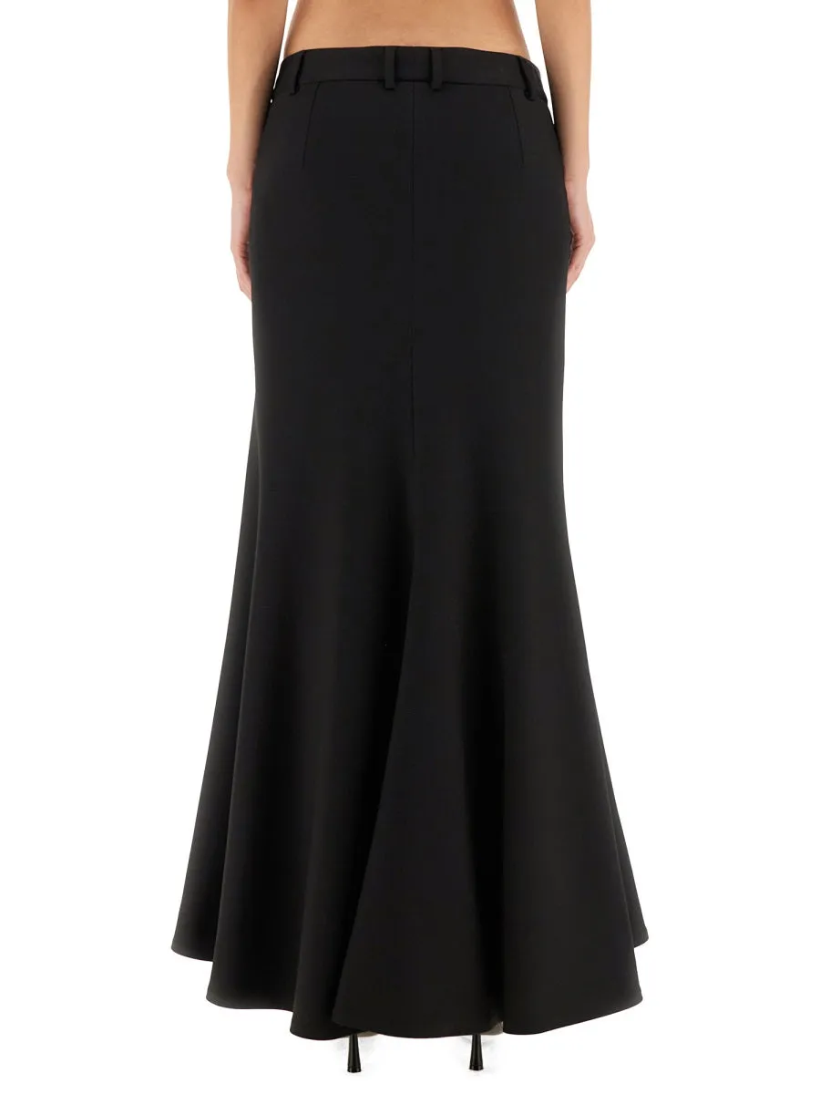 "Godet" Maxi Skirt sold by Wanan Luxury product image thumbnail 4
