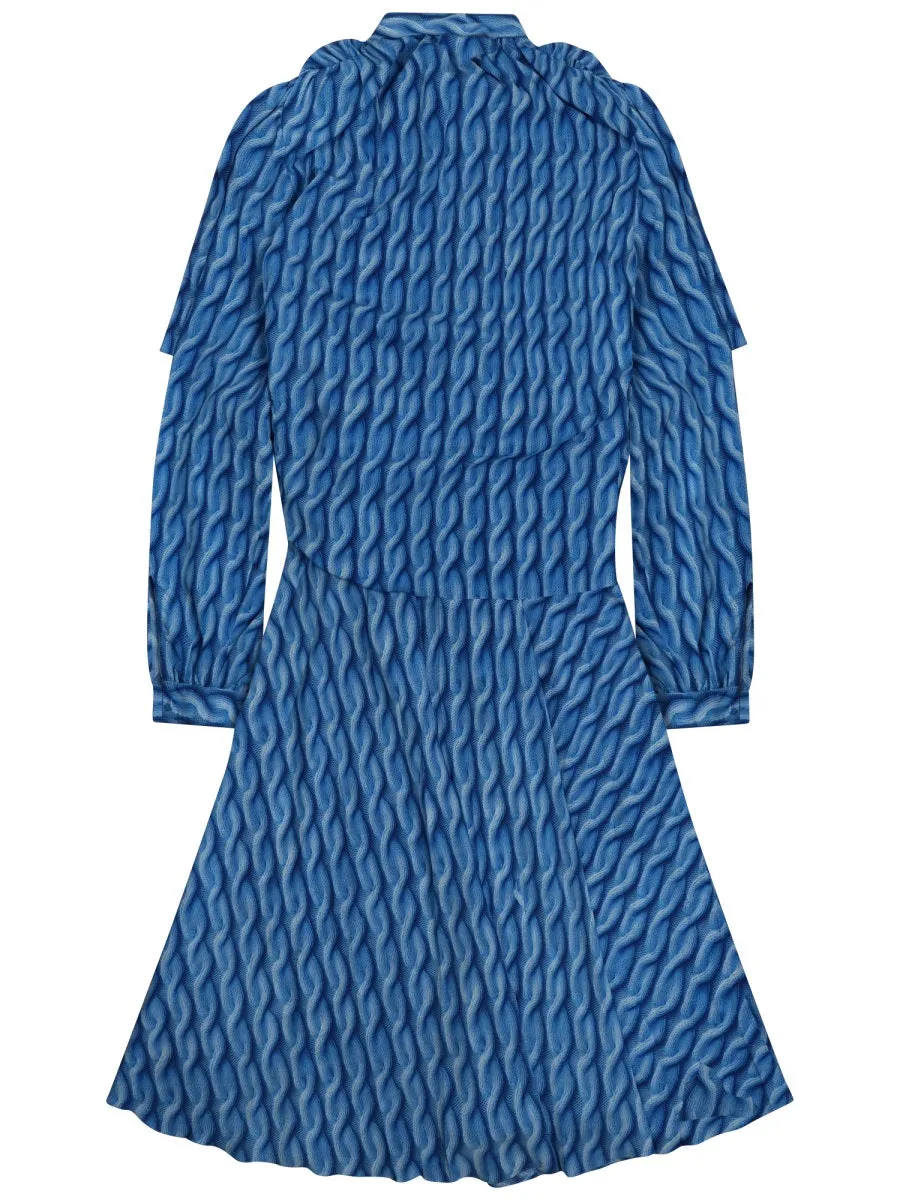 Midi Dress With Print sold by Wanan Luxury product image thumbnail 2
