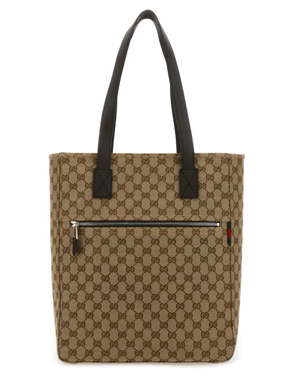 Fabric Shopping Bag Gg Medium made by Gucci