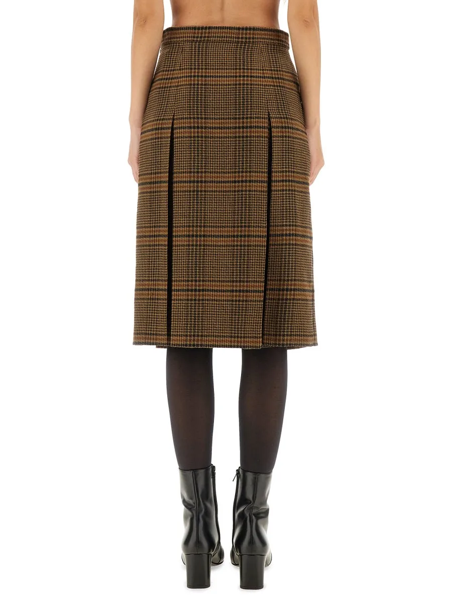 Wool And Cashmere Midi Skirt sold by Wanan Luxury product image thumbnail 3