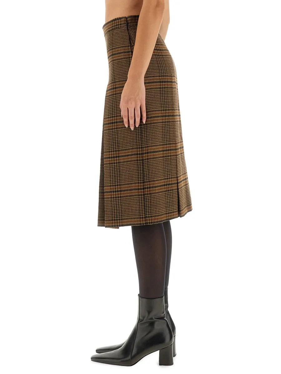 Wool And Cashmere Midi Skirt sold by Wanan Luxury product image thumbnail 4