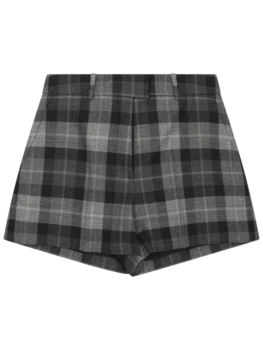 "Laine Tartan" Shorts sold by Wanan Luxury