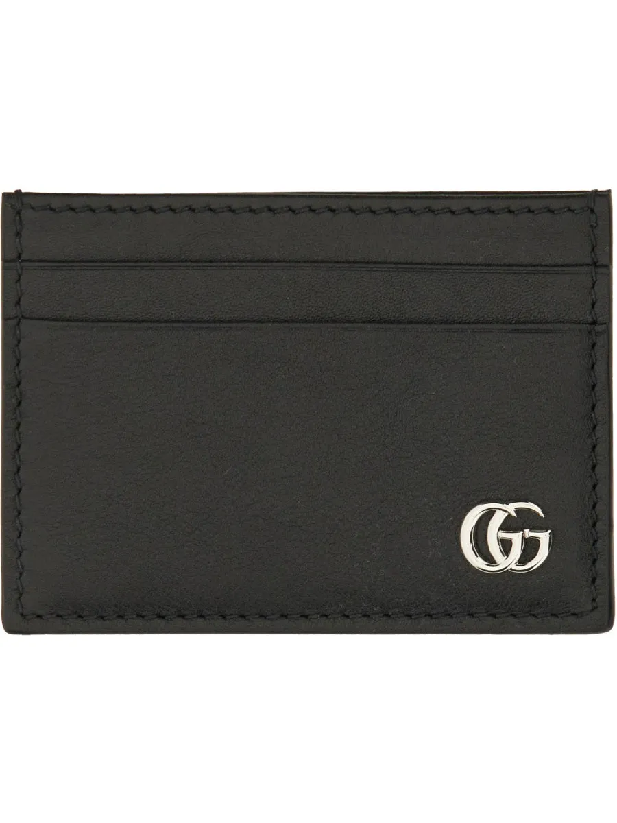 "Gg Marmont" Card Holder With Money Clip sold by Wanan Luxury