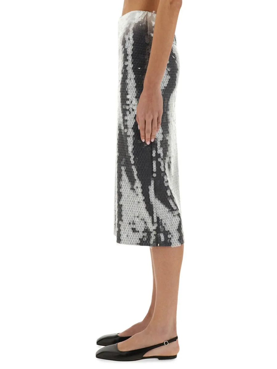 "Toano" Sequined Skirt sold by Wanan Luxury product image thumbnail 4