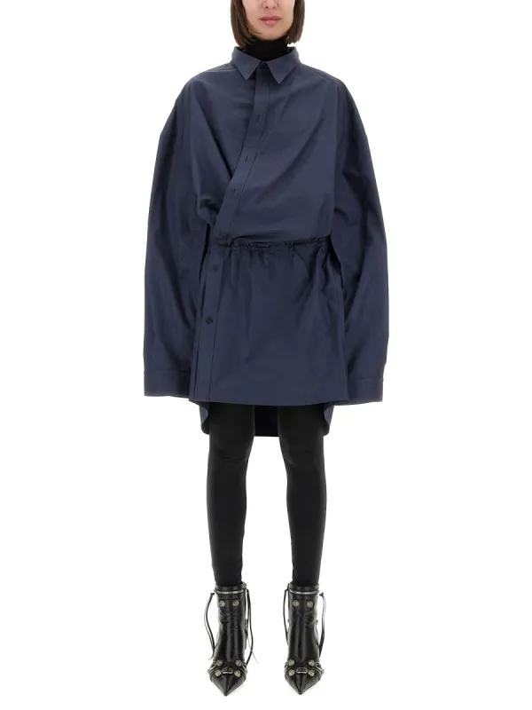 Mini Shirt Style Dress made by Balenciaga