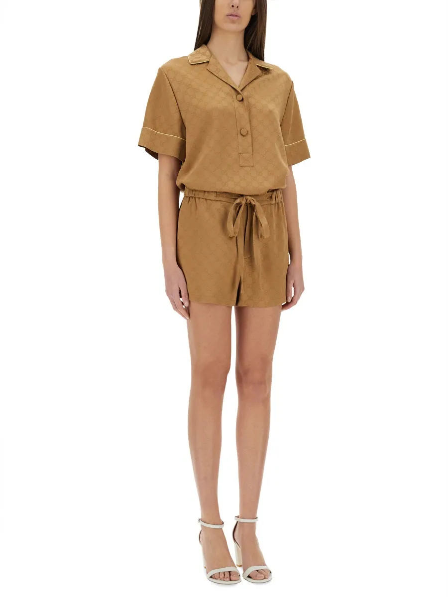 Satin Gg Shorts sold by Wanan Luxury product image thumbnail 2