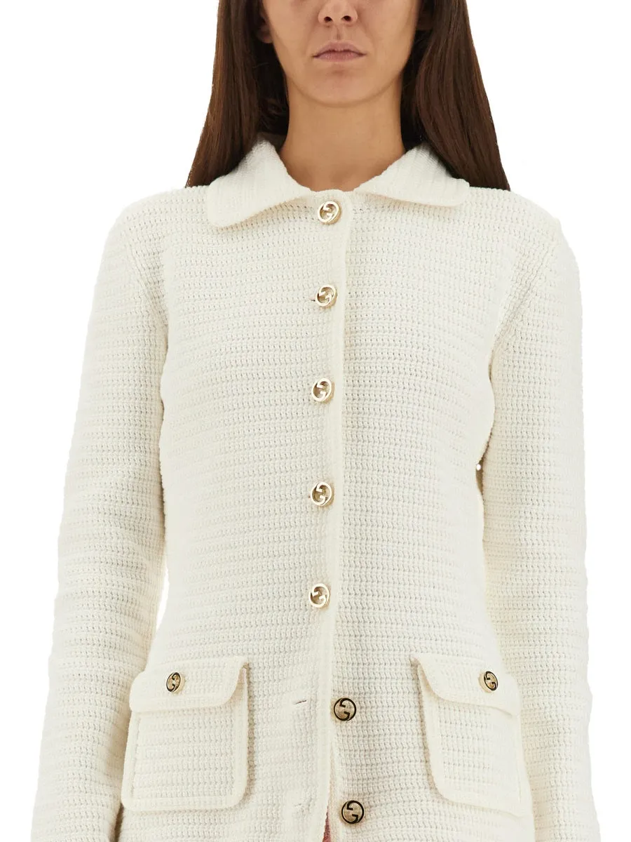 Fine Cotton Cardigan sold by Wanan Luxury product image thumbnail 4