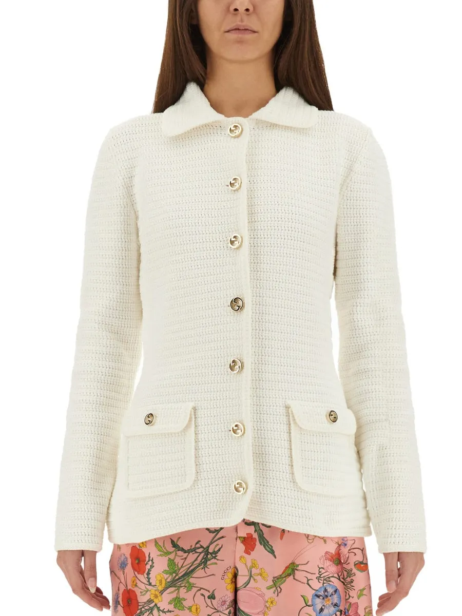 Fine Cotton Cardigan sold by Wanan Luxury