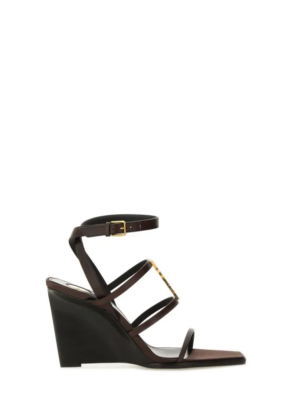 Wedge "Cassandras" made by Yves Saint Laurent