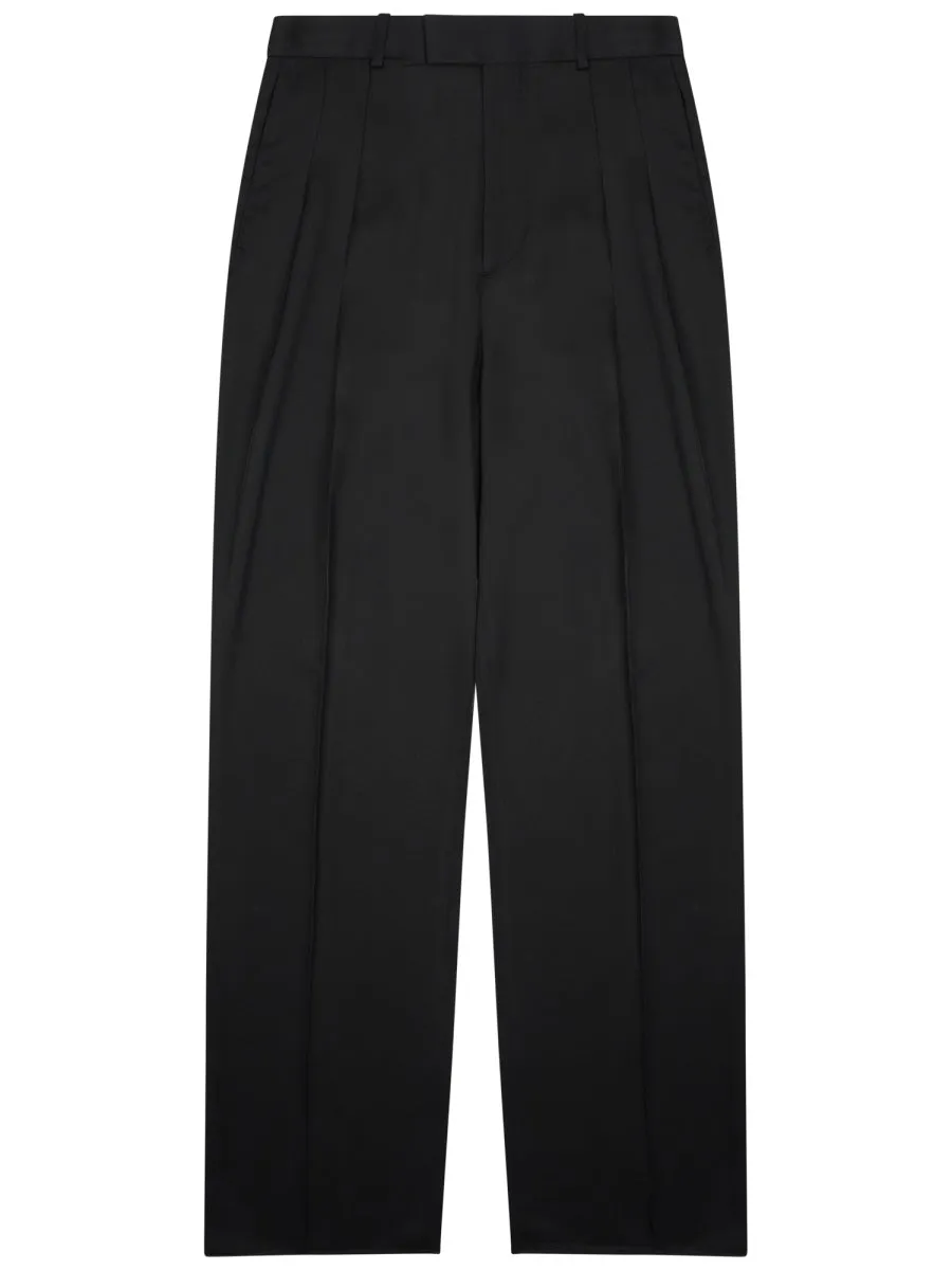 Silk Blend Tailored Pants sold by Wanan Luxury