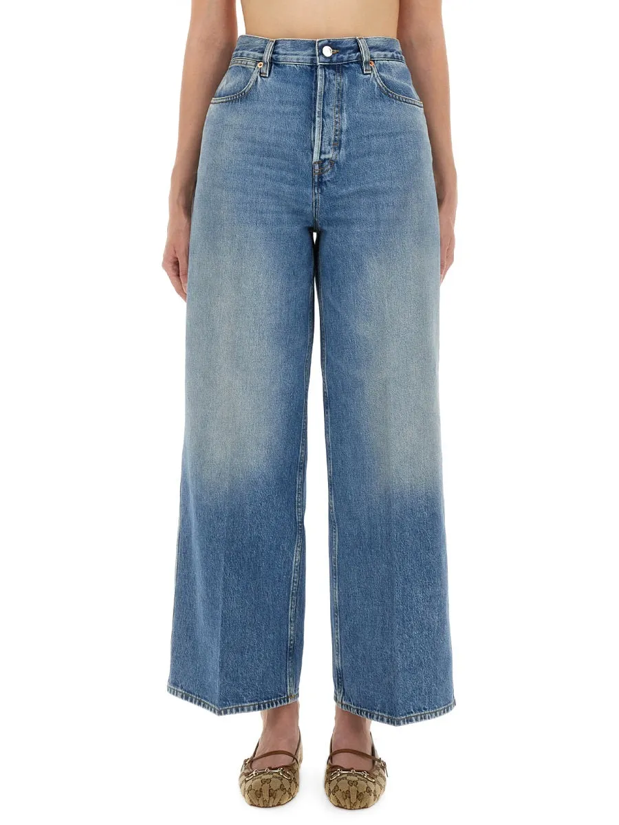 "Wide-Leg" Jeans sold by Wanan Luxury