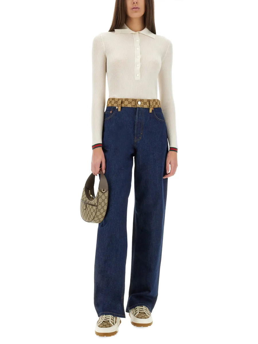 Cashmere And Silk Polo Shirt sold by Wanan Luxury product image thumbnail 2