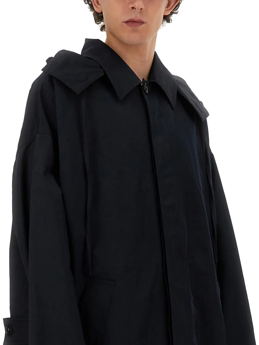 Hooded Trench Coat sold by Wanan Luxury product image thumbnail 4