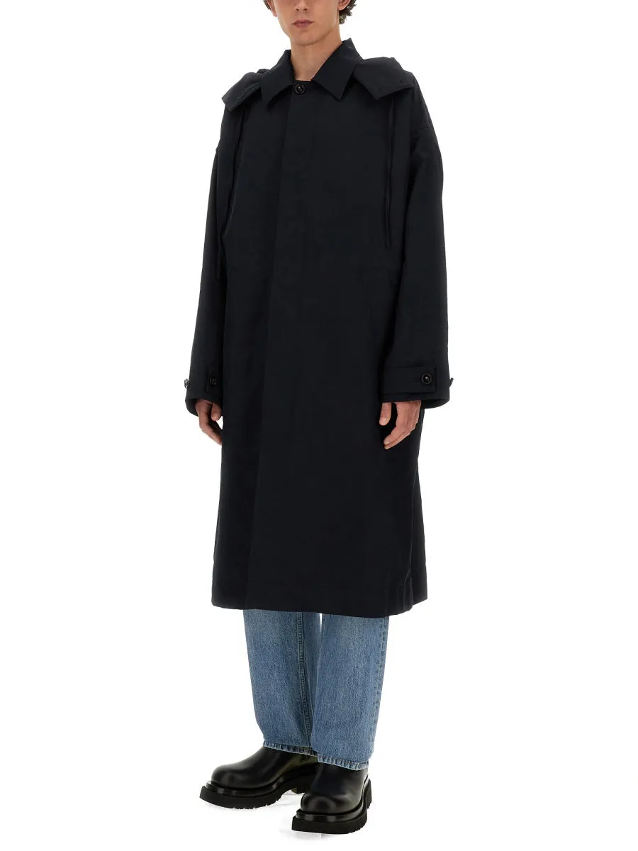 Hooded Trench Coat sold by Wanan Luxury product image thumbnail 2