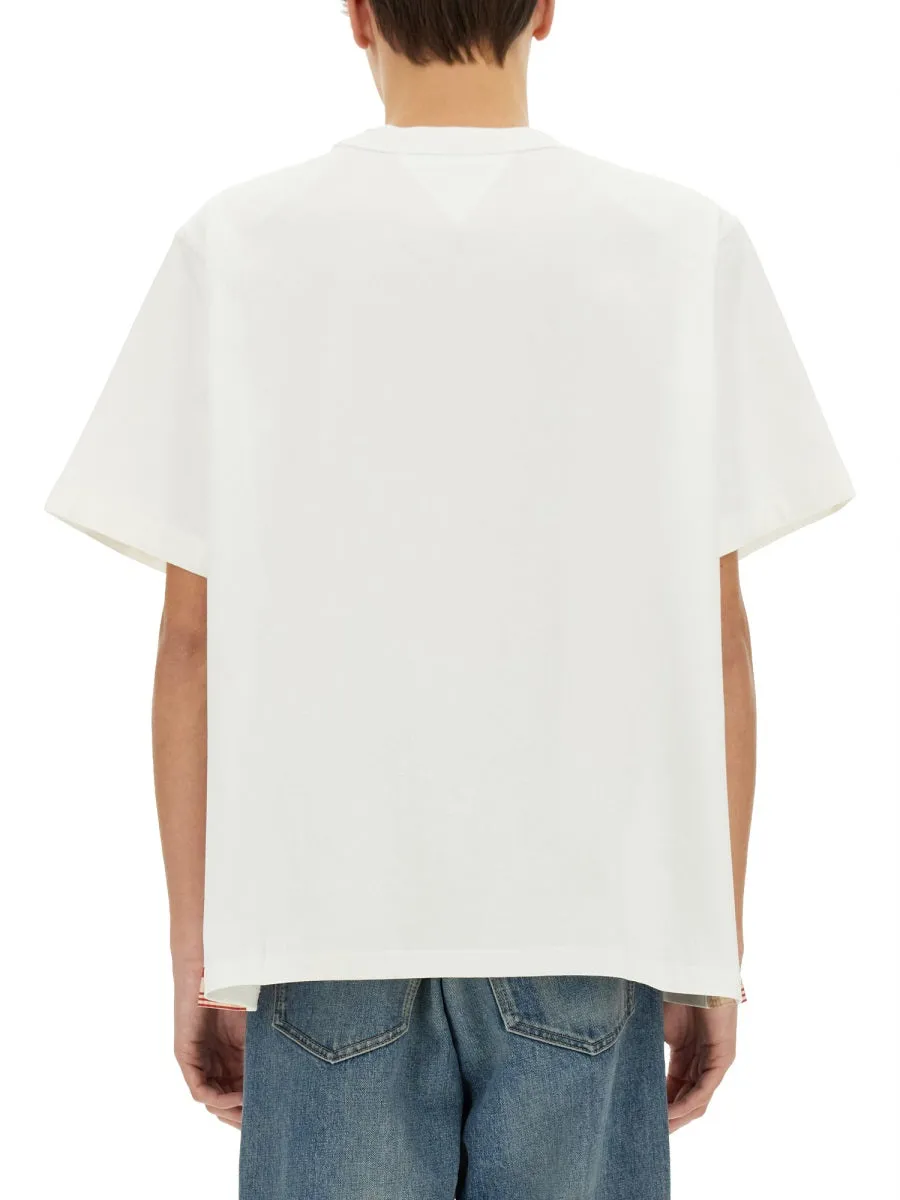 Checkered T-Shirt Made Of Soft Cotton Jersey sold by Wanan Luxury product image thumbnail 3